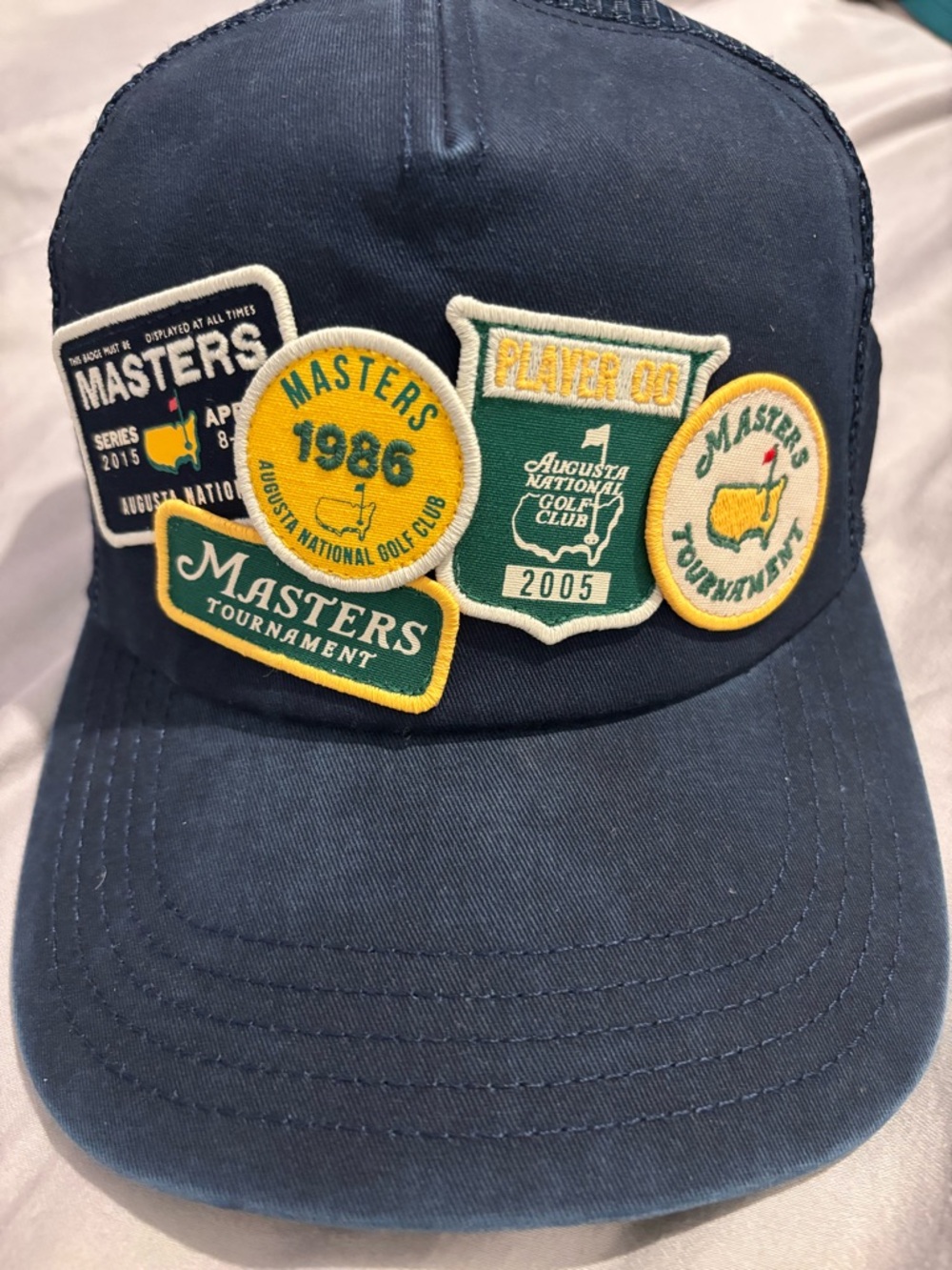 Masters 2026 Tournament Patch Baseball Cap - Navy - NWT
